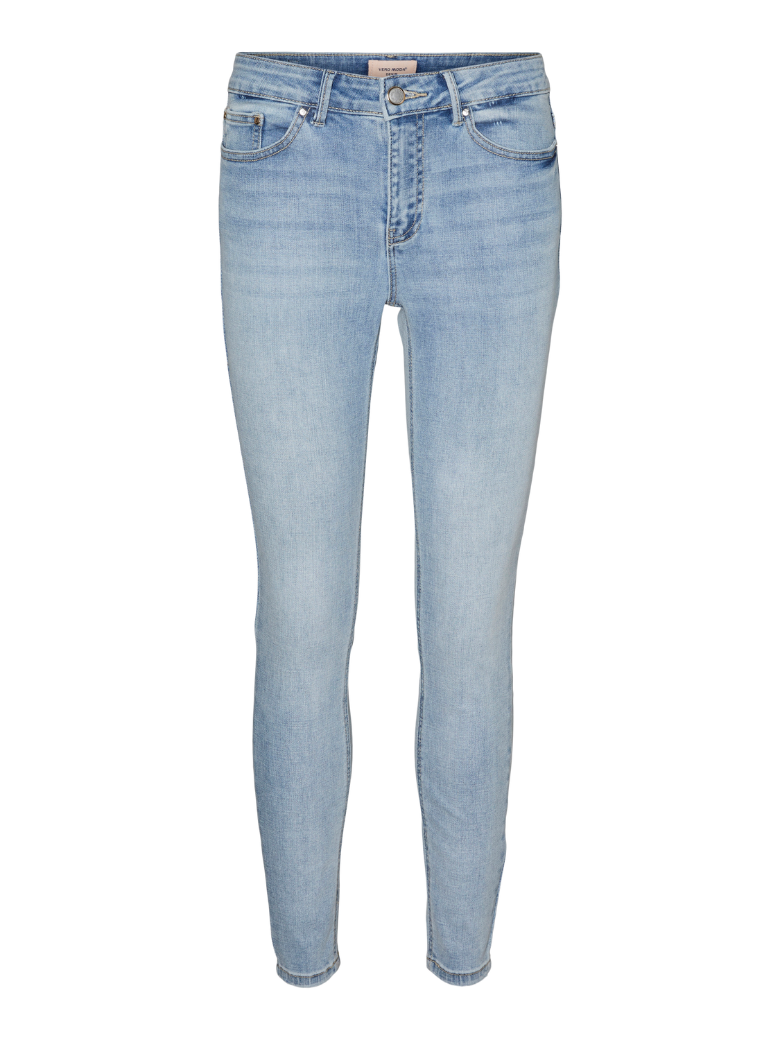VMFLASH Skinny Jeans - Light Blue Denim