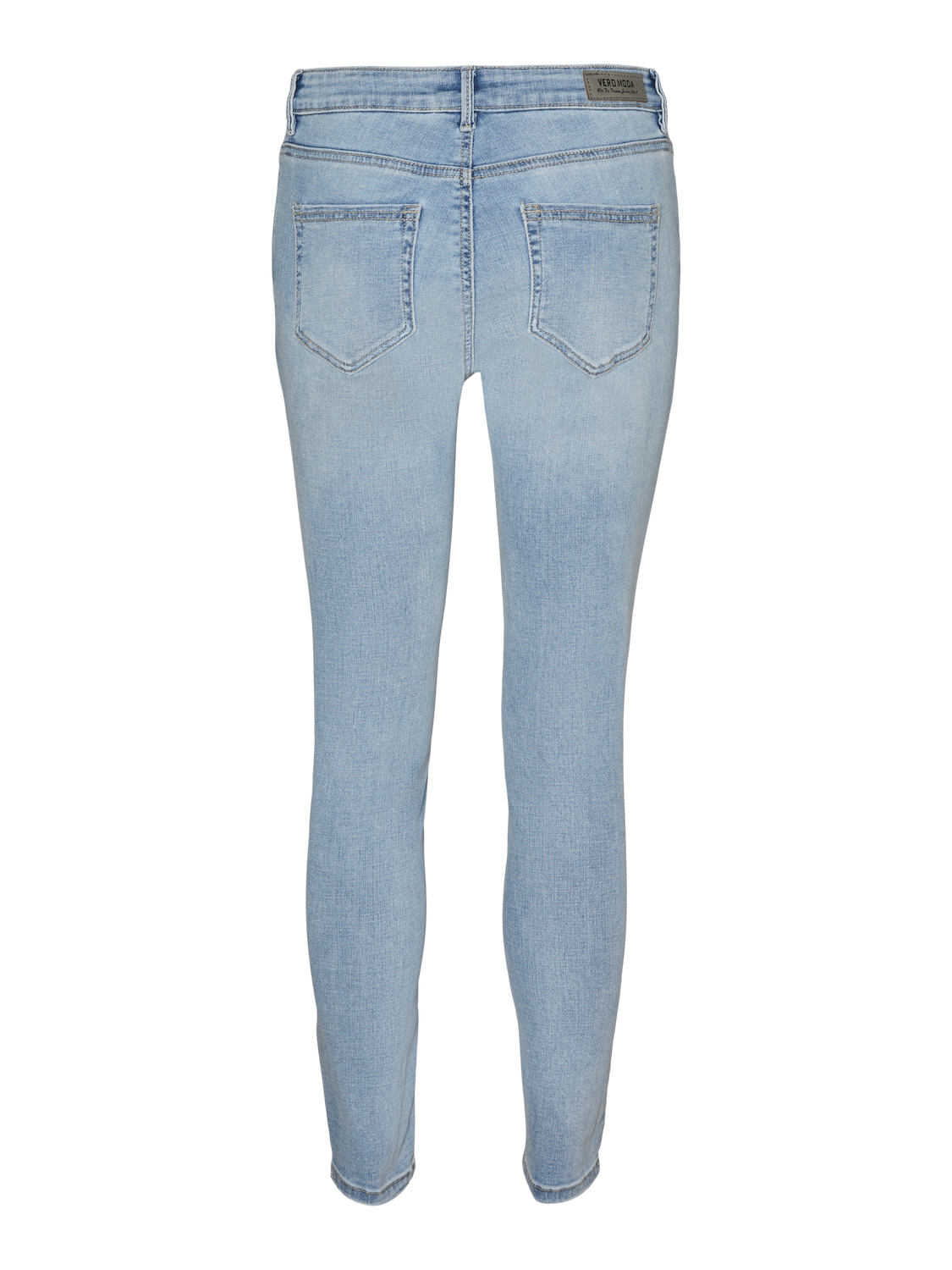 VMFLASH Skinny Jeans - Light Blue Denim