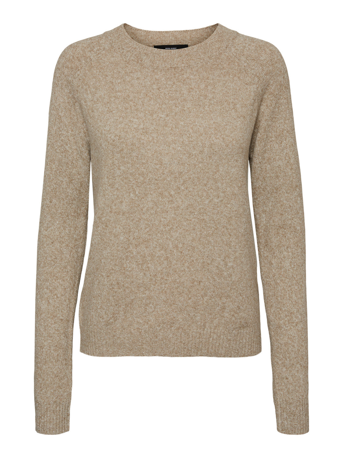 Vero Moda | VMDOFFY langermet genser | Beige | Dame
