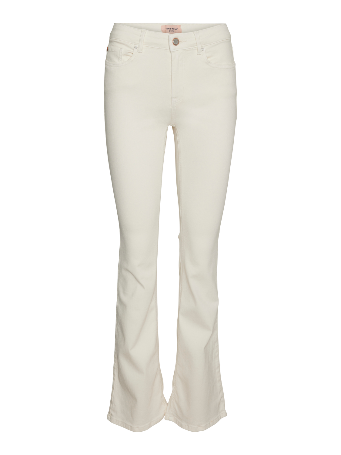 VMFLASH Flared Jeans - Ecru