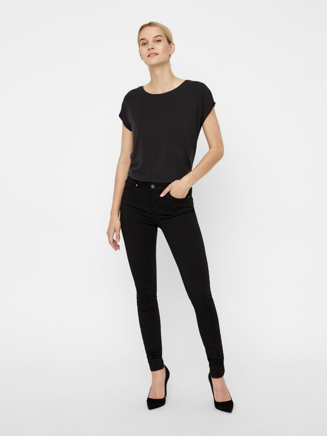 VMLUX Skinny Jeans - Black