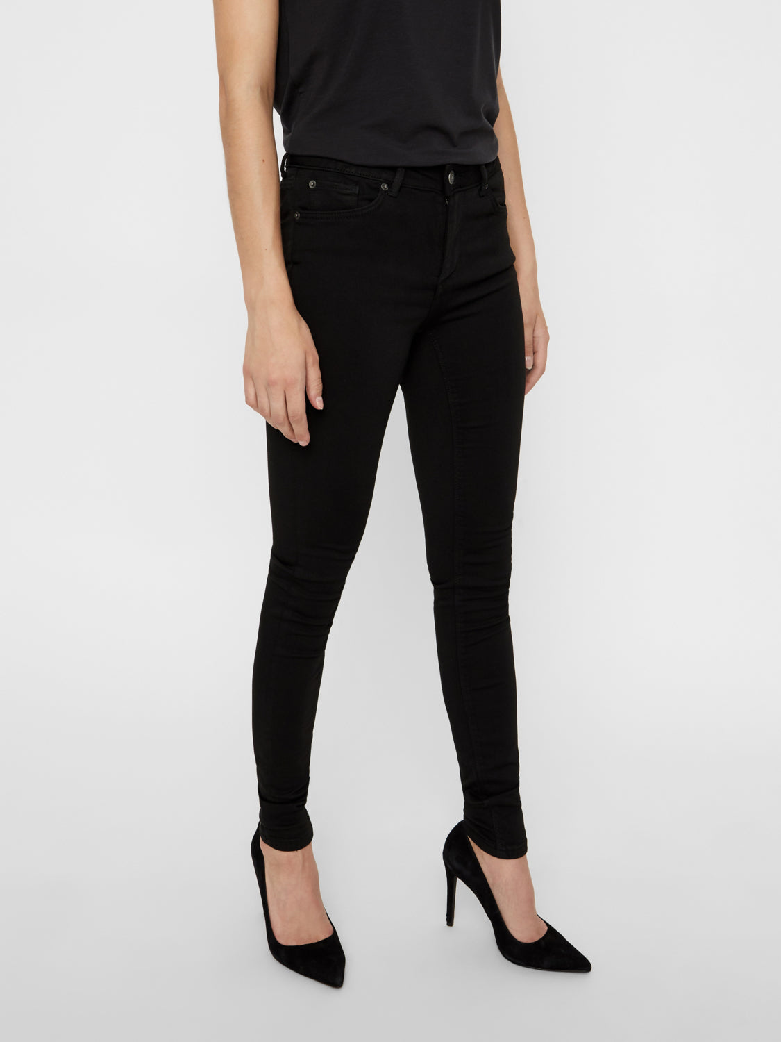VMLUX Skinny Jeans - Black