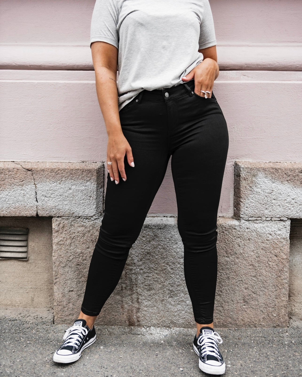 VMLUX Skinny Jeans - Black