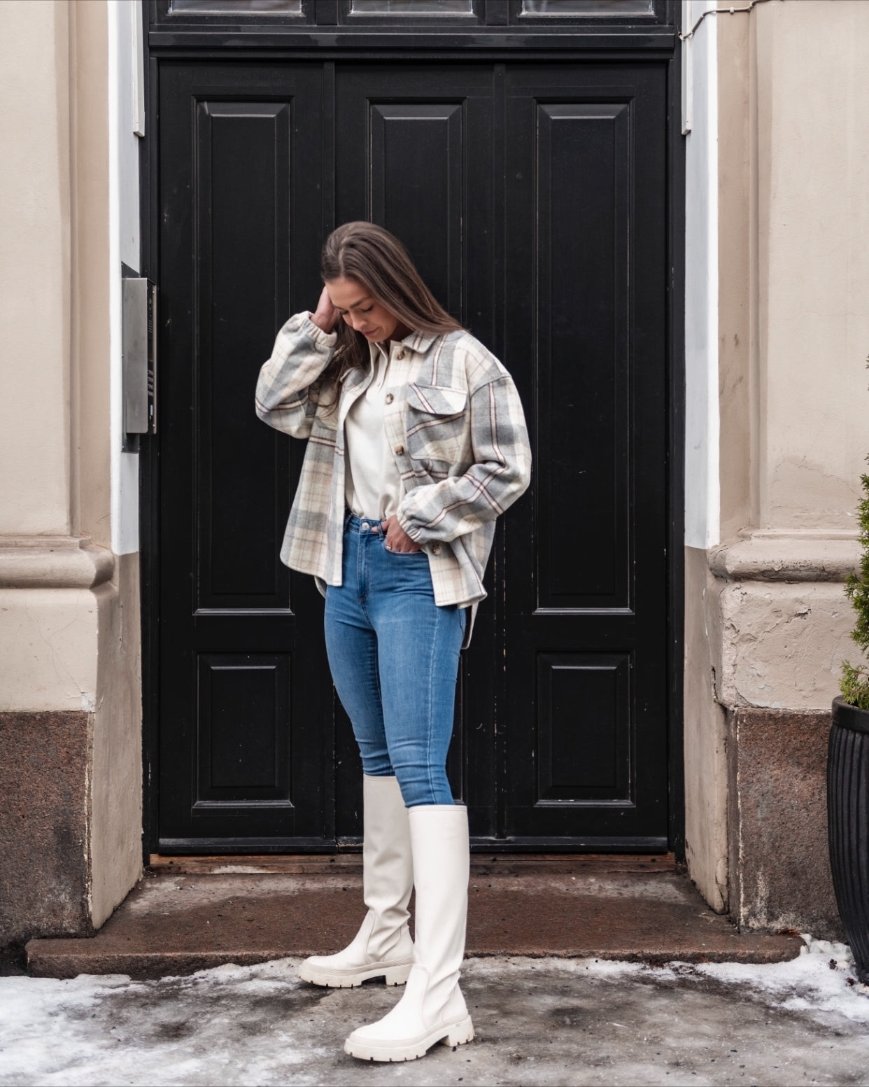 VMSOPHIA Skinny Jeans - Medium Blue Denim