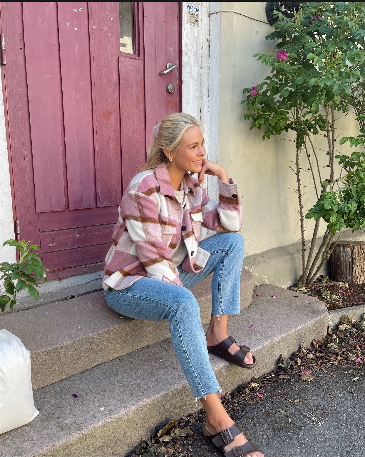 VMBRENDA Straight Jeans - Light Blue Denim