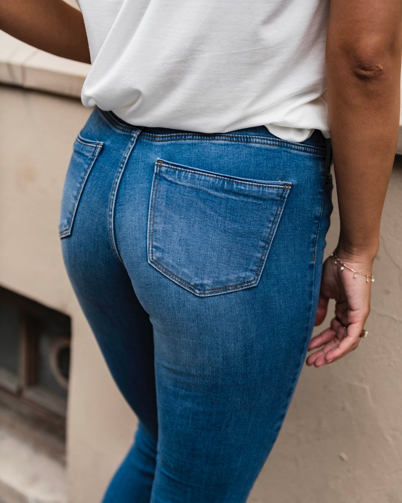VMTANYA Jeans - Medium Blue Denim
