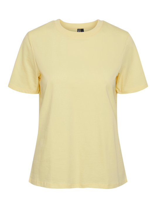 PCRIA T-skjorte - Pale Banana
